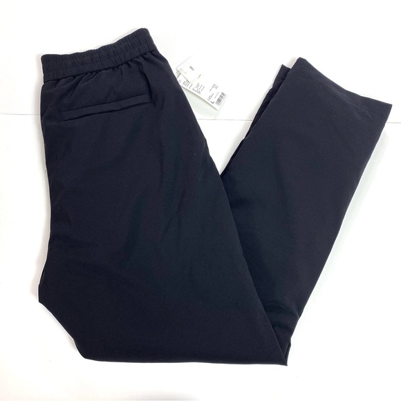 UNIQLO WindProof Extra Warm Line Pants In Black Winter Outdoor Fleece Pants Sz L - Picture 9 of 10